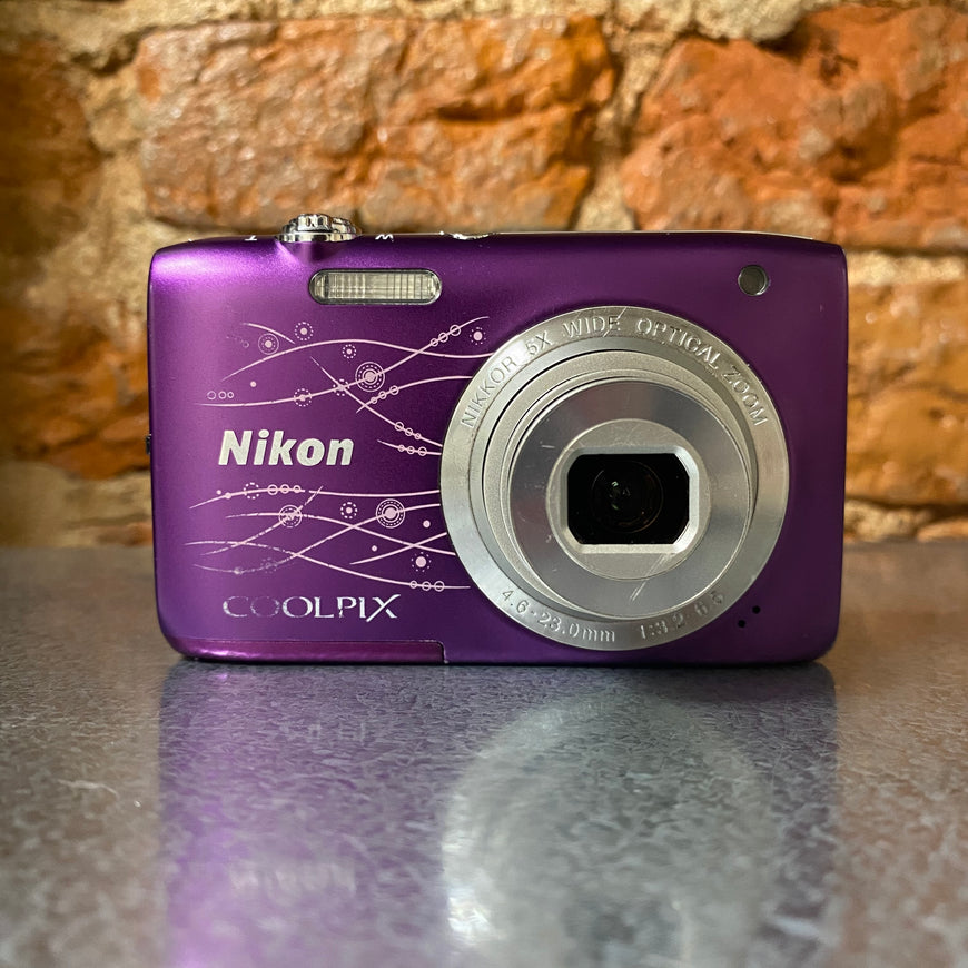 Nikon Coolpix S2800 purple цифровой фотоаппарат