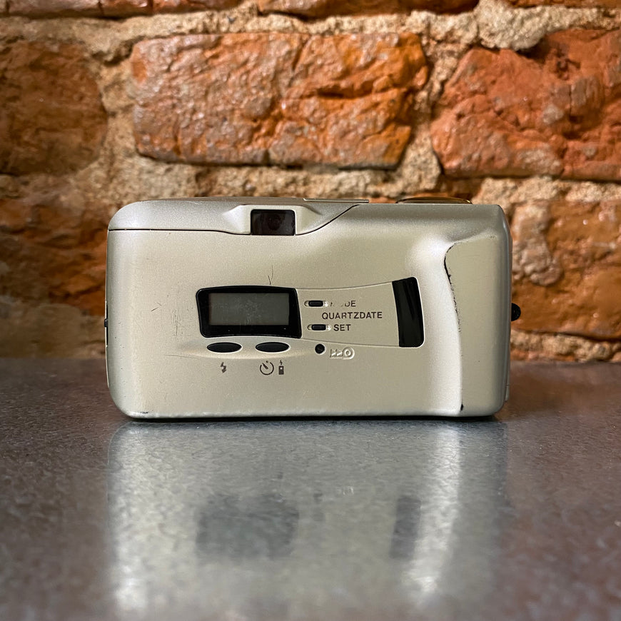 Olympus mju ii проверен с пленкой плёночный фотоаппарат