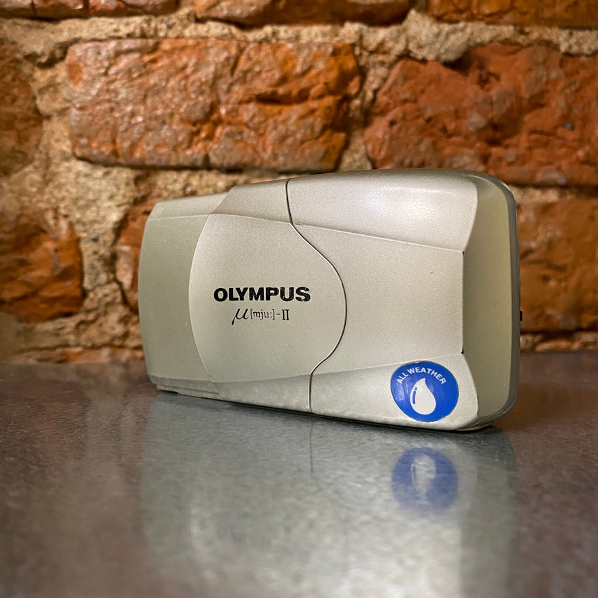 Olympus mju ii проверен с пленкой плёночный фотоаппарат