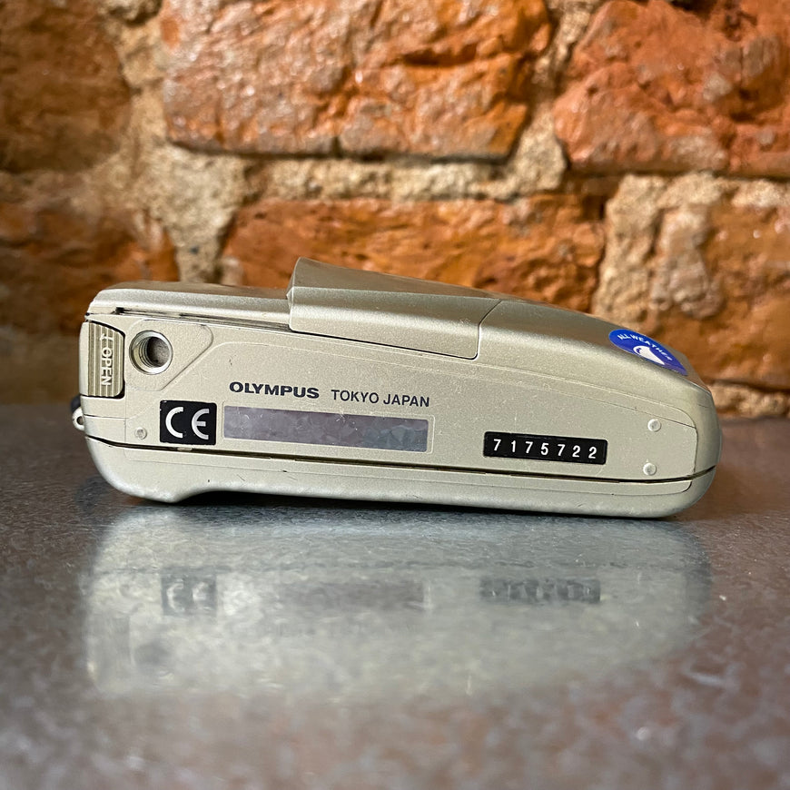 Olympus mju ii проверен с пленкой плёночный фотоаппарат