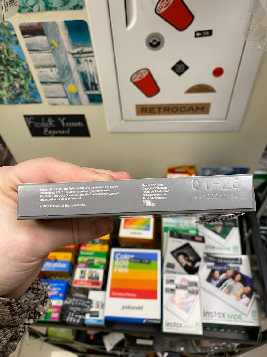 Polaroid 600 кассета черно белая