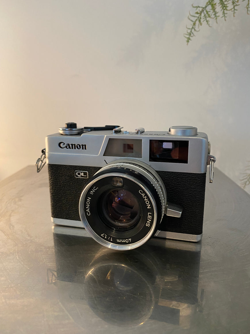 Canon Canonet QL17 пленочный фотоаппарат