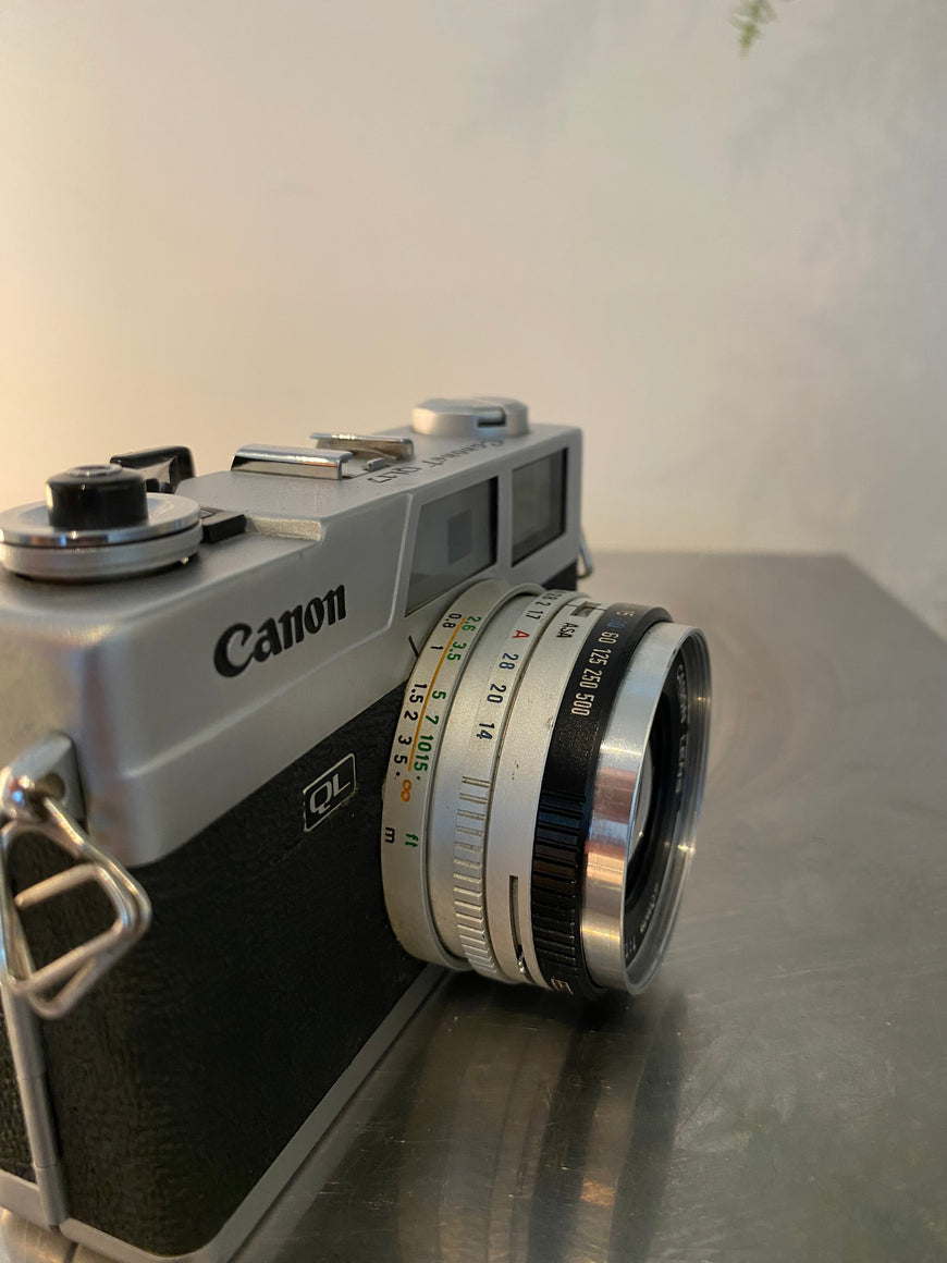 Canon Canonet QL17 пленочный фотоаппарат