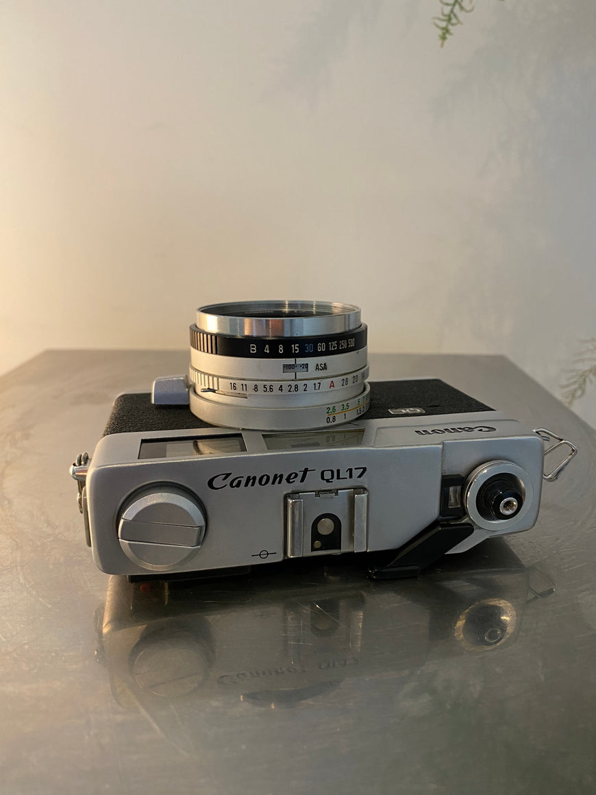 Canon Canonet QL17 пленочный фотоаппарат