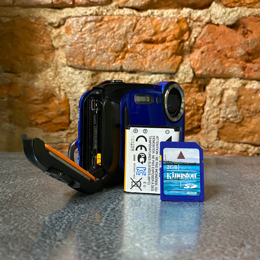 Fujifilm XP80 синий цифровой фотоаппарат