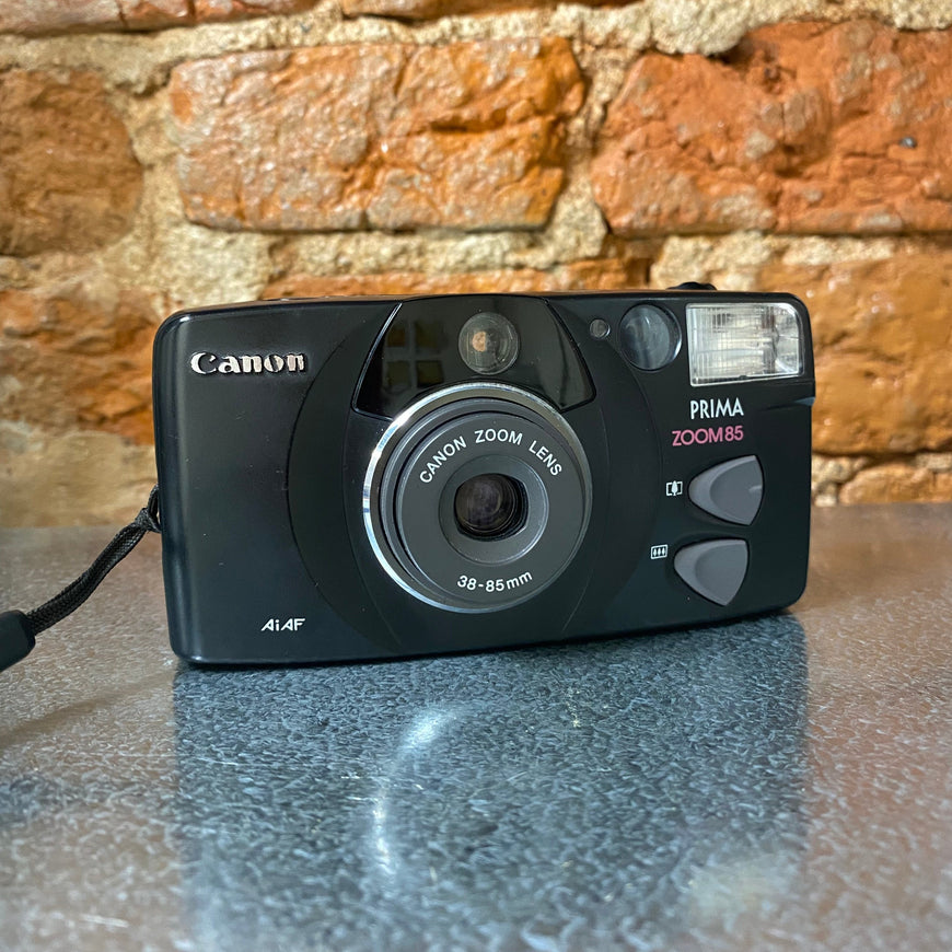 Canon Prima zoom 85n черный пленочный фотоппарат