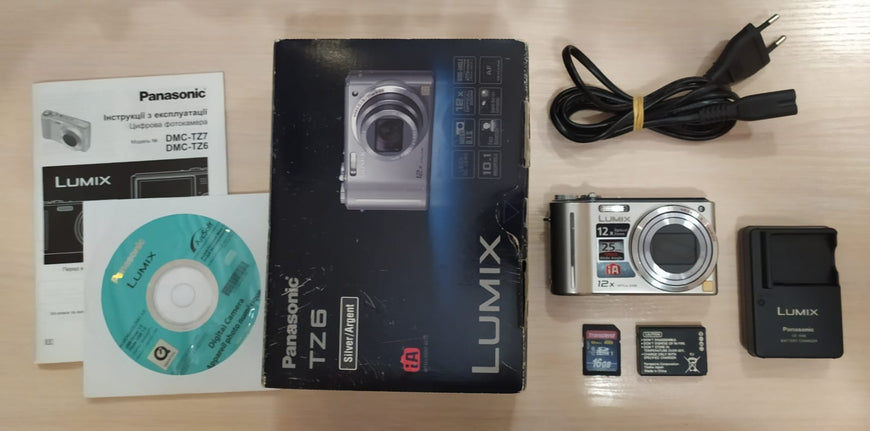 Panasonic Lumix DMC-TZ6 цифровой фотоаппарат