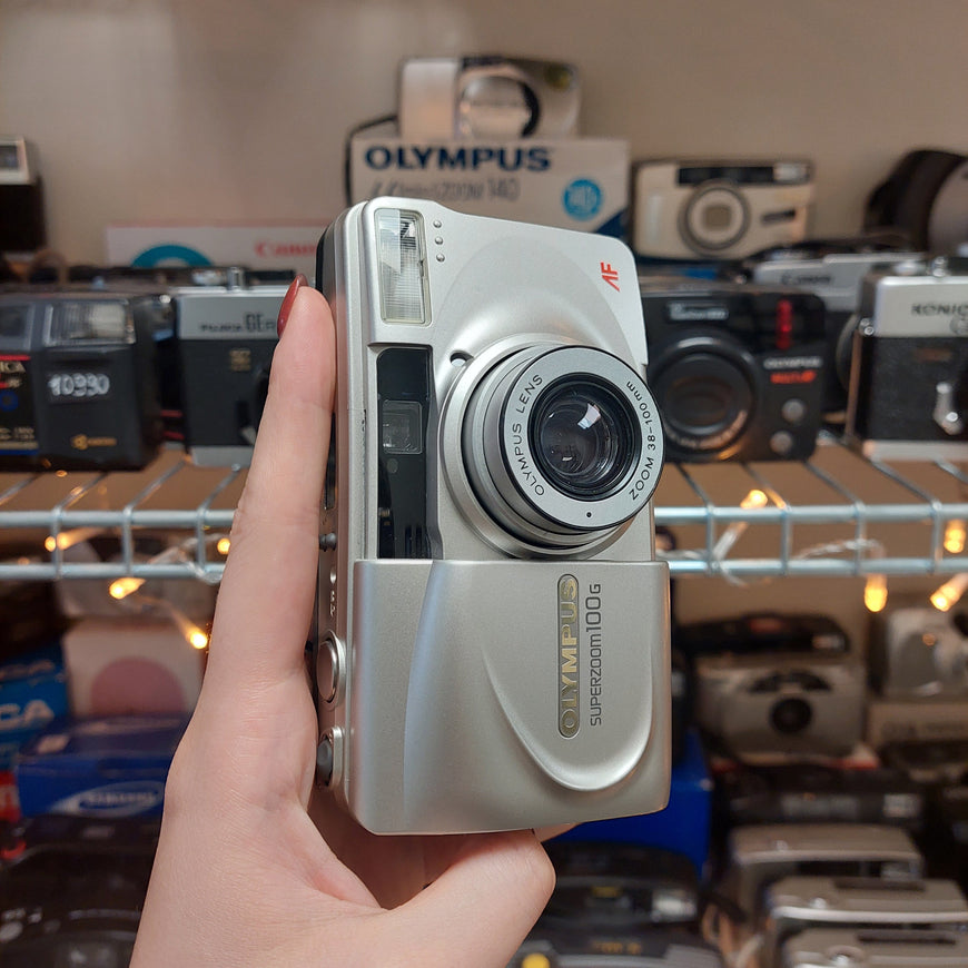 Olympus Superzoom 100G пленочный фотоаппарат