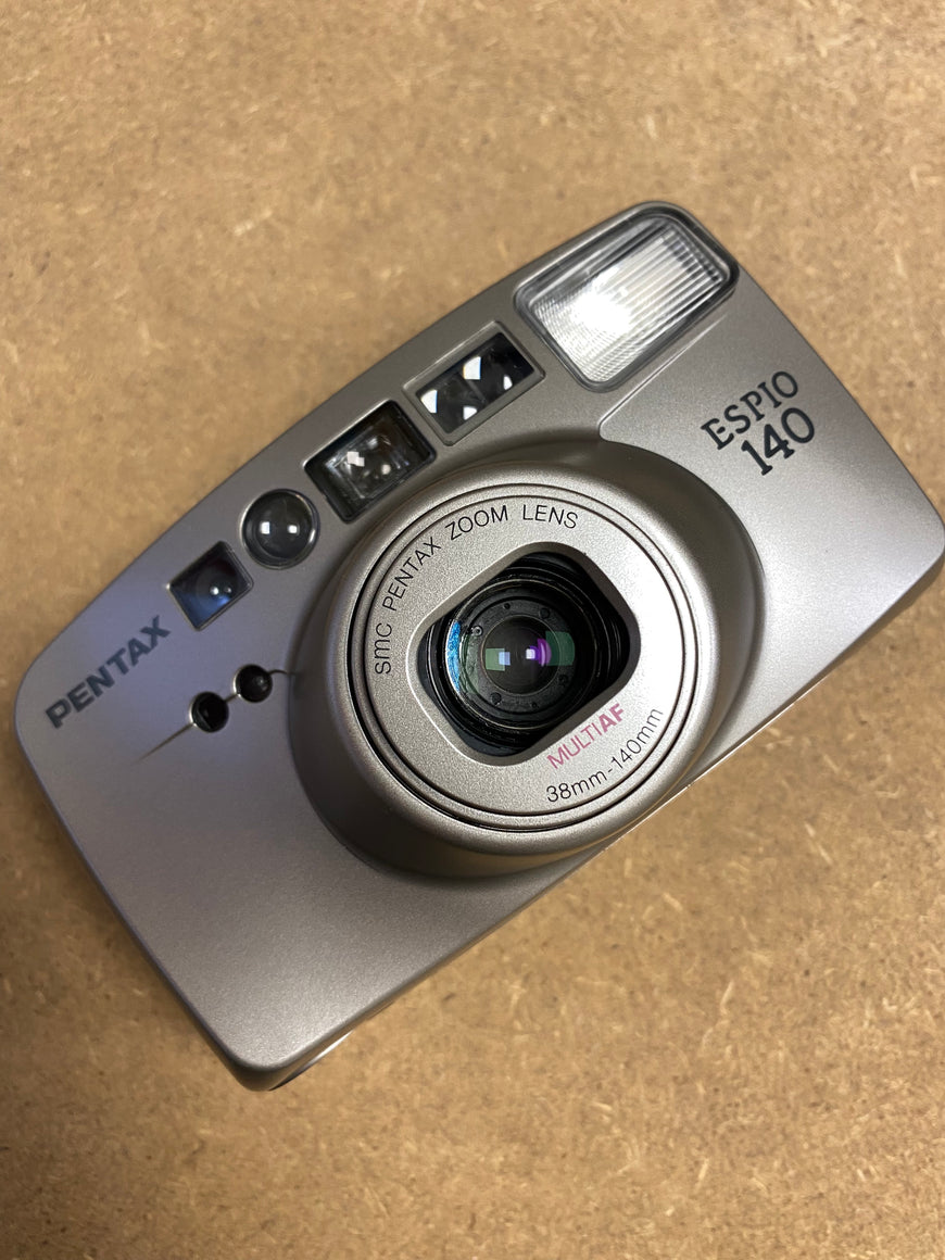 Pentax Espio 140 серебро пленочный фотоаппарат