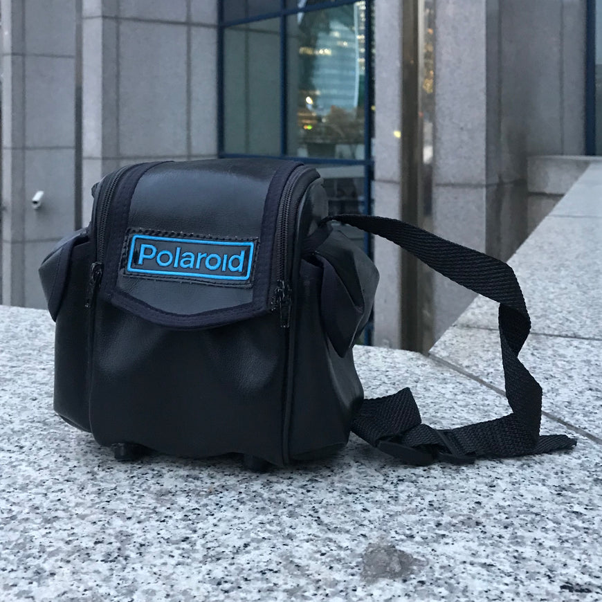 Кожаная сумка Polaroid с боковыми карманами