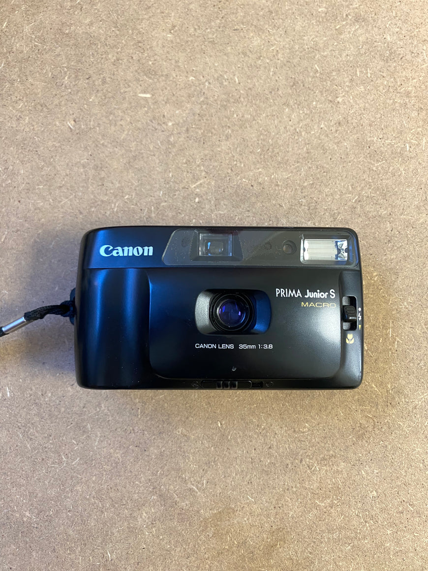Canon Junior S macro пленочный фотоаппарат