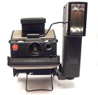 Вспышка Polatronic для Polaroid SX-70 с подставкой для штатива