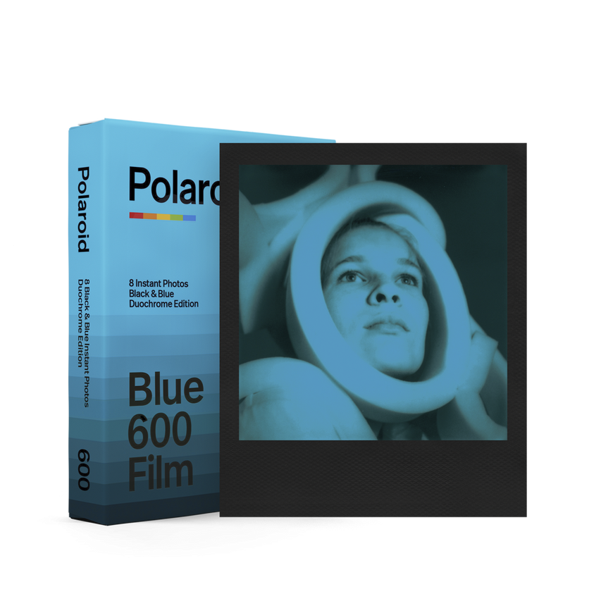polaroid 600 дуохром черно синий