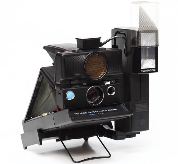 Вспышка Polatronic для Polaroid SX-70 с подставкой для штатива